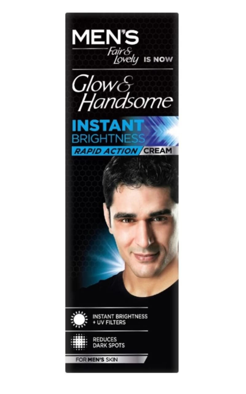 Glow & Lovely INSTANT FAIRNESS CREAM for Men ,50g 1U  (50 g)