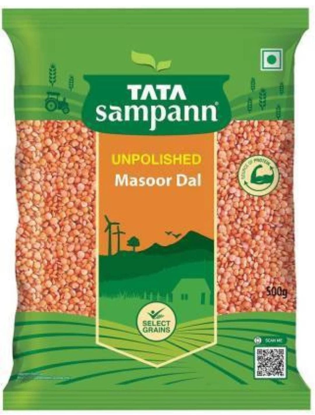 Tata Masoor Dal (Split)  (500 g)